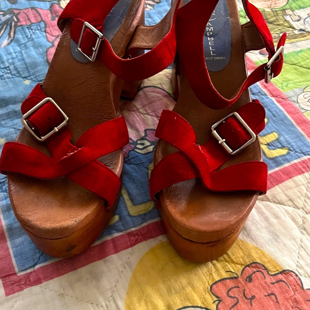 Jeffrey Campbell's platform sandals